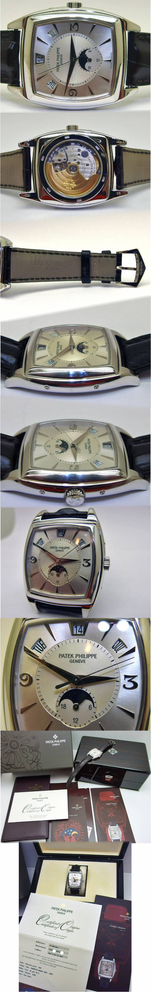 Patek Philippe GONDOLO Jahreskalender 5135G in Weißgold